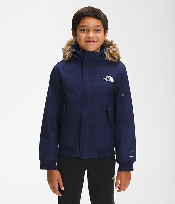 The North Face Jas Jongens Gotham QHUD78960 - Donkerblauw